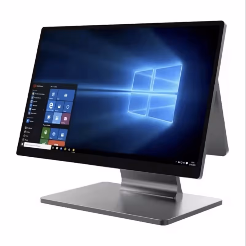 All-in-one touchscreen kassasysteem van 10Key op een kantelbare voet